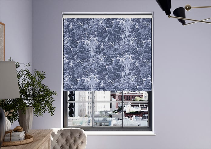 Ted Baker Landscape, Navy - Roller Blind - Image 3